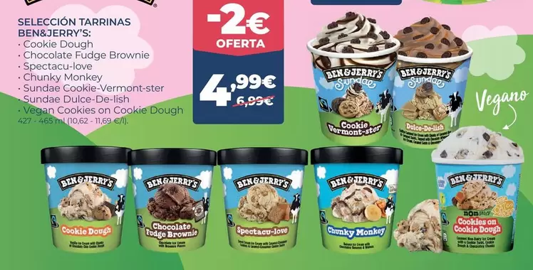Ben & Jerry's - Selección Tarrinas