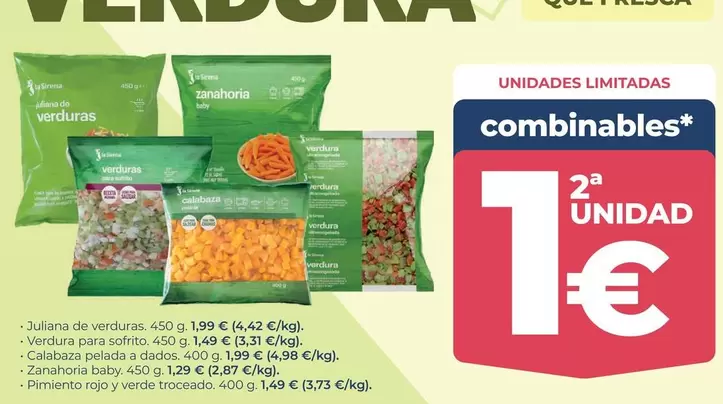 Juscadas De Verduras