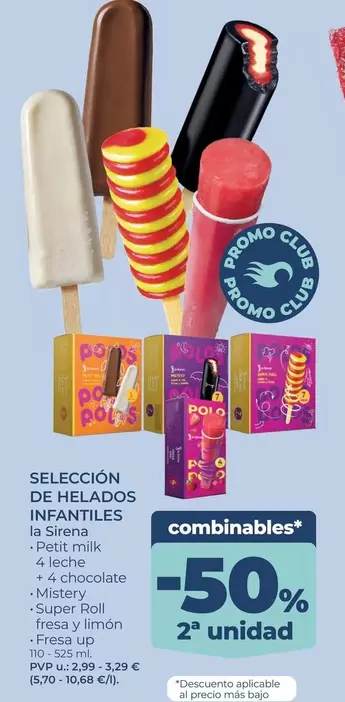 Up - Seleccion De Helados Infantiles