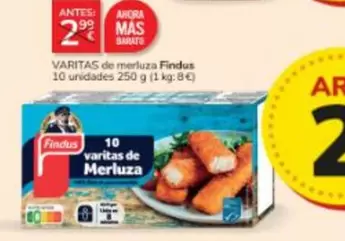 Findus - Varitas De Merluza