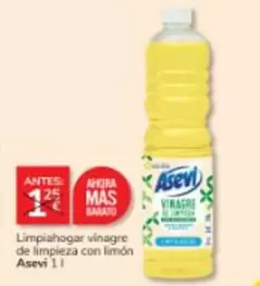 Asevi - Limpiahogar Vinagre De Limpieza Con Limón