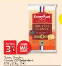 Entremont - Queso Gruyere Frances Igp