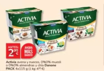 Danone - Activia Avena Y Nueces