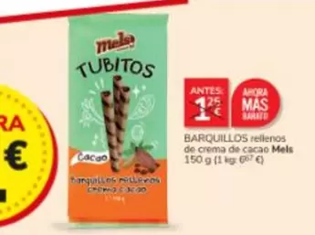 Mas - Barquillos Rellenos De Crema De Cacao