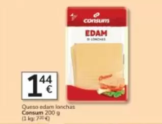 Consum - Queso Edam Lonchas