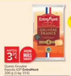Entremont - Queso Gruyère Frances Igp