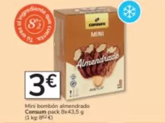 Consum - Mini Bombon Almendrado