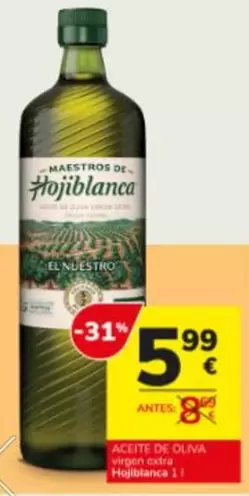 Hojiblanca - Aceite De Oliva Virgiar