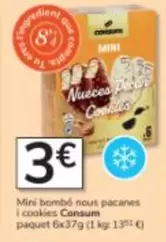 Consum - Mini Bombón Noit Pacanes I Cookies Paquet 6x37g