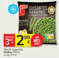 Findus - Pèsols Superfins