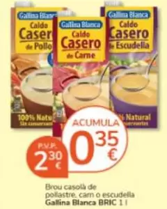 Gallina Blanca - Brou Casolà De Pollastre, Cam O Escudella