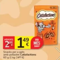 catisfactions - Snacks Per A Gats Amb Pollastre Catisfactions