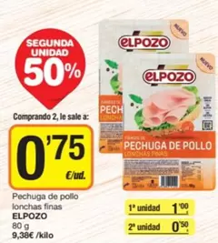 El Pozo - Pechuga De Pollo Lonchas Finas