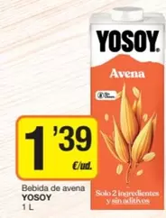 YoSoy - Bebida De Avena