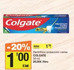 Colgate - Dentrifico Proteccion Caries