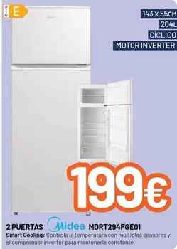 Midea - 2 Puertas MDRT294FGE01