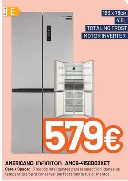 Infinition - Americano Total No Frost AMCB-415D82XET