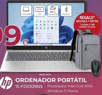HP - Ordenador Portátil