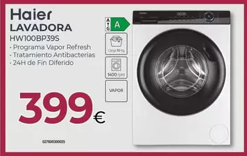 Haier - Lavadora HW100BP39S