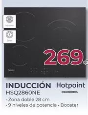 Hotpoint - Inducción Hsq2860ne