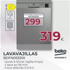 Beko - Lavavajillas