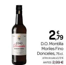 D.o. Montilla Moriles Fino