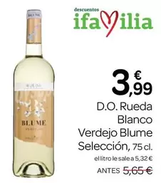 seleccion - D.o. Rueda Blanco Verdejo Blume
