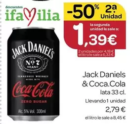 Jack Daniel's - Jack Daniels & Cola