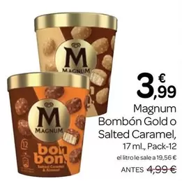Magnum - Bombon Gold O Salted Caramel