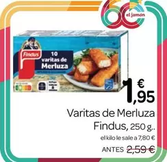 Findus - Varitas De Merluza