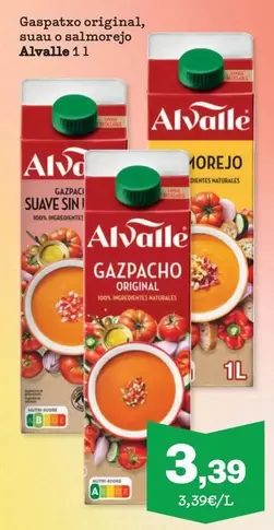 Alvalle - Gaspatxo Original, Suau O Salmorejo