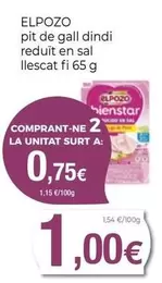 Elpozo - Pit De Gall Dindi Reduit En Sal Llescat