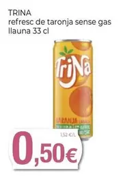 Trina - Refresc De Taronja Sense Gas