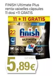 Finish - Ultimate Plus Renta-vaixelles Capsules
