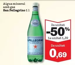 San Pellegrino - Aigua Mineral Amb Gas