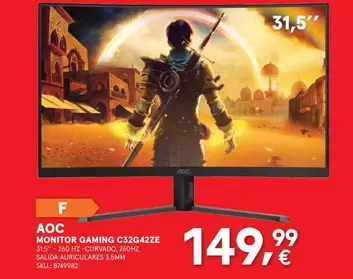 AOC - Monitor Gaming C3zq42ze