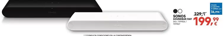 Sonos - Soundbar Ray