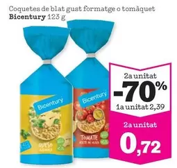 Bicentury - Coquetes De Blat Formatge O Tomaquet