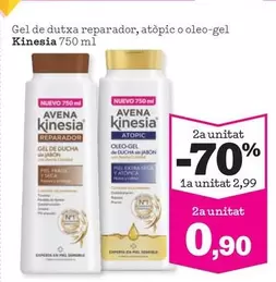 Kinesia - Gel De Dutxa Reparador, Atópic O Oleo-Gel