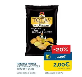 Tosfrit - Patatas Fritas Artesanas Totas