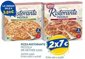Dr.Oetker - Pizza Ristorante Piccola
