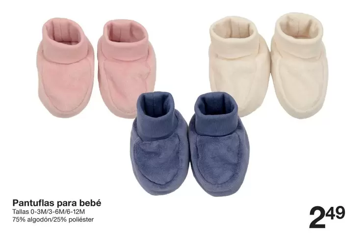 Bebé - Pantuflas para bebé