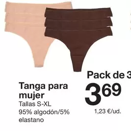 Tanga Para Mujer