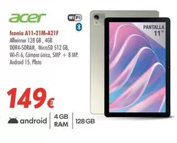 Acer - Iconia A11-21M-A21F