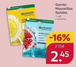 Garnier - Mascarillas Faciales