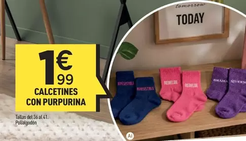 Calcetines Con Purpurina