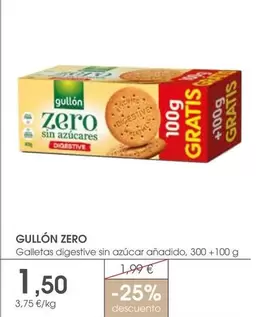 Gullón - Galletas Digestive Sin Azúcar Añadido