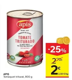 Apis - Tomàquet Triturat