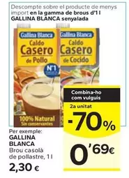 Gallina Blanca - Brou Casolà De Pollastre
