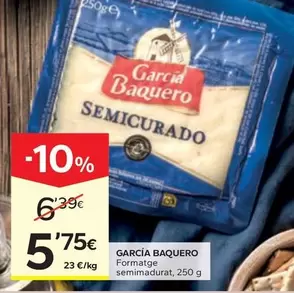 García Baquero - Formatge Semimadurat